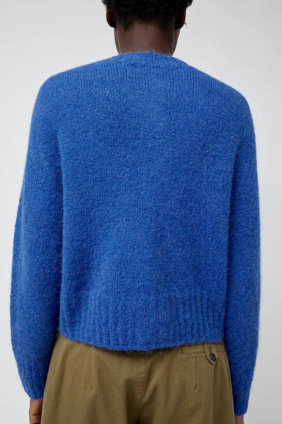Nothing Written Alpaca Knit Cardigan in Pacific Blue sold by No. 6 product image thumbnail 4