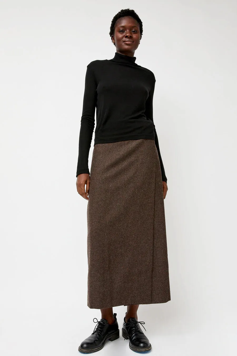 Mijeong Park Thin Ribbed Roll Neck Top in Black sold by No. 6 product image thumbnail 5