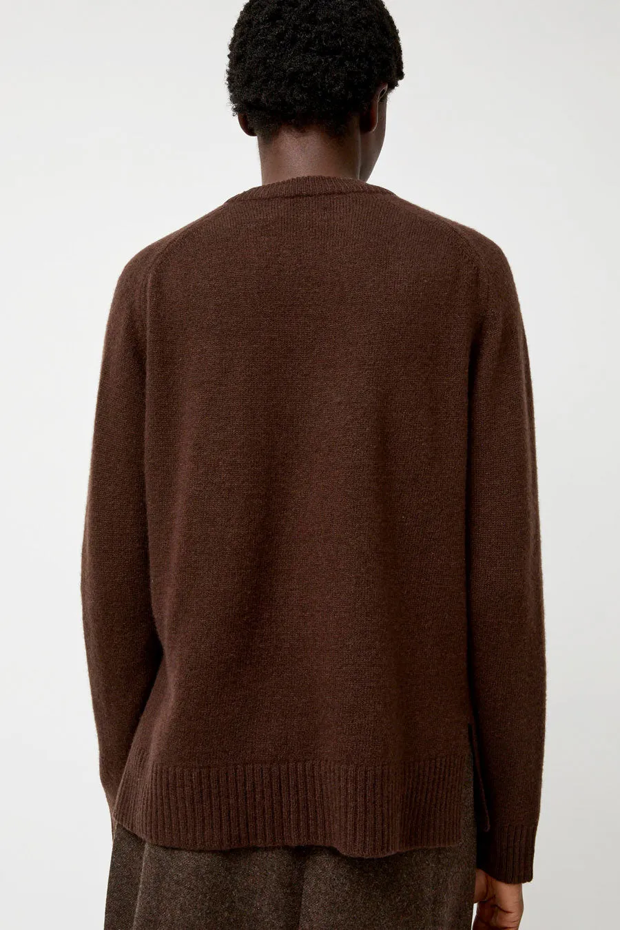 Mijeong Park Cashmere Blend Crewneck Knit in Brown sold by No. 6 product image thumbnail 5