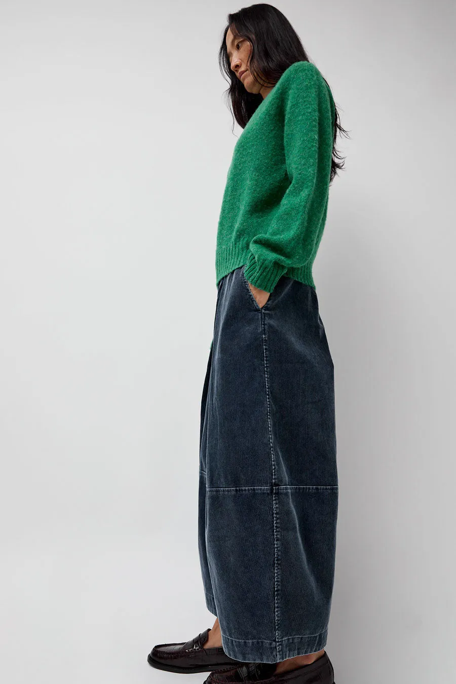 YMC Deadbeat Trouser in Blue sold by No. 6 product image thumbnail 4