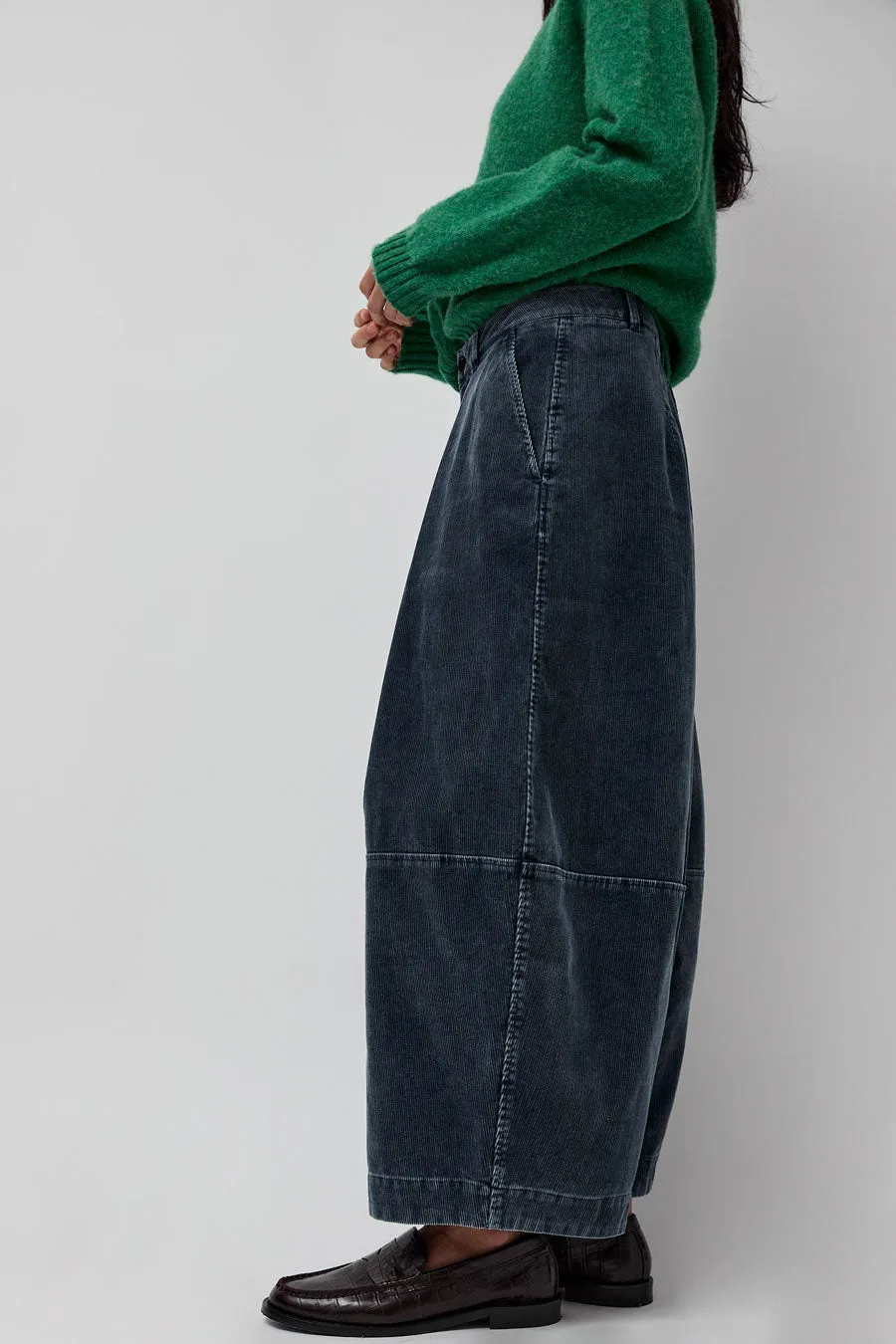 YMC Deadbeat Trouser in Blue sold by No. 6 product image thumbnail 5