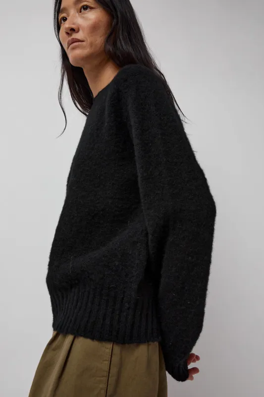 YMC Jets Crew Knit in Black sold by No. 6