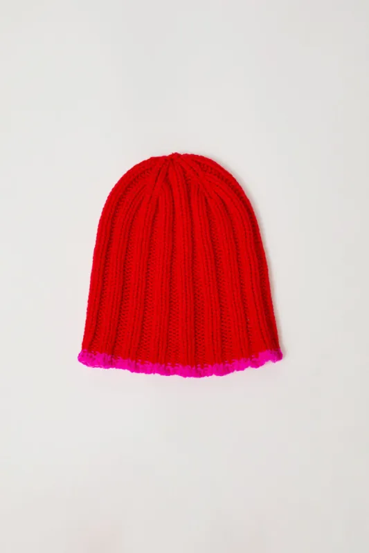 La Fetiche Benny in Red and Neon Pink sold by No. 6
