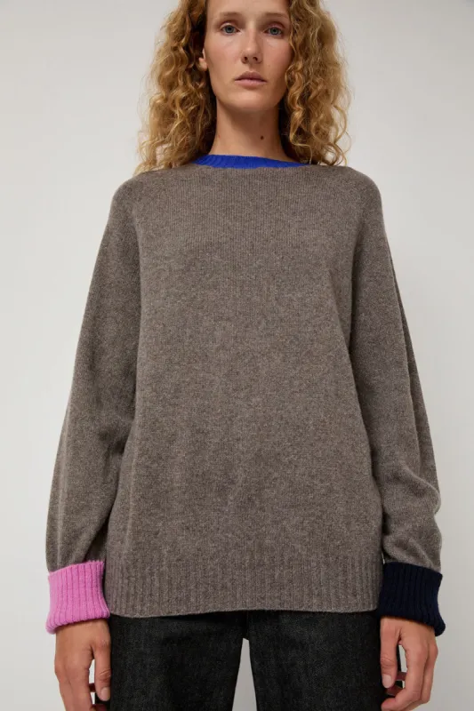 La Fetiche Bryan in Grey Blue Pink Navy sold by No. 6