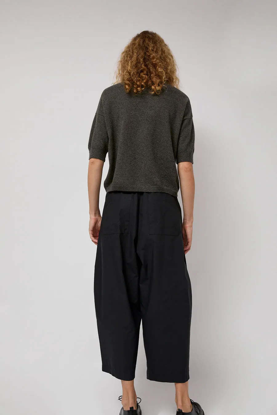 Modern Weaving Voluminous Pleat Pant in Black sold by No. 6 product image thumbnail 5
