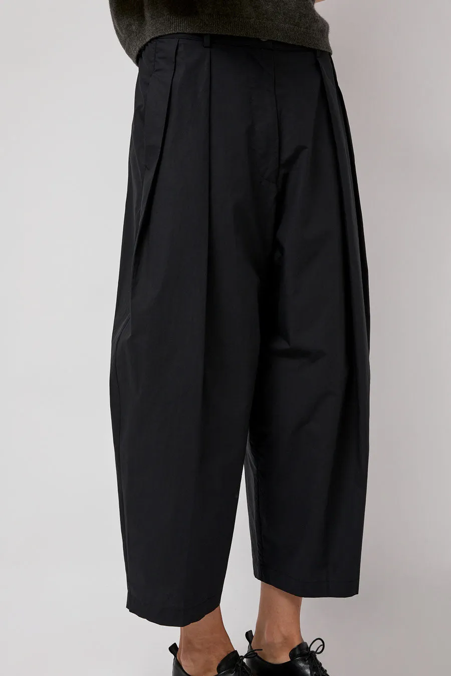 Modern Weaving Voluminous Pleat Pant in Black sold by No. 6 product image thumbnail 4