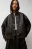 No.6 Theo Bomber in Brown Diamond sold by No. 6