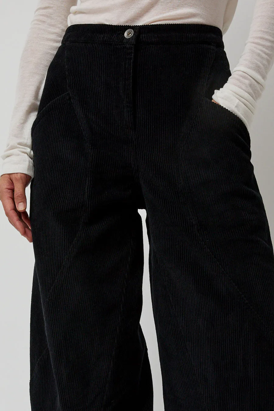 Henrik Vibskov Digi Corduroy Pants in Black sold by No. 6 product image thumbnail 2