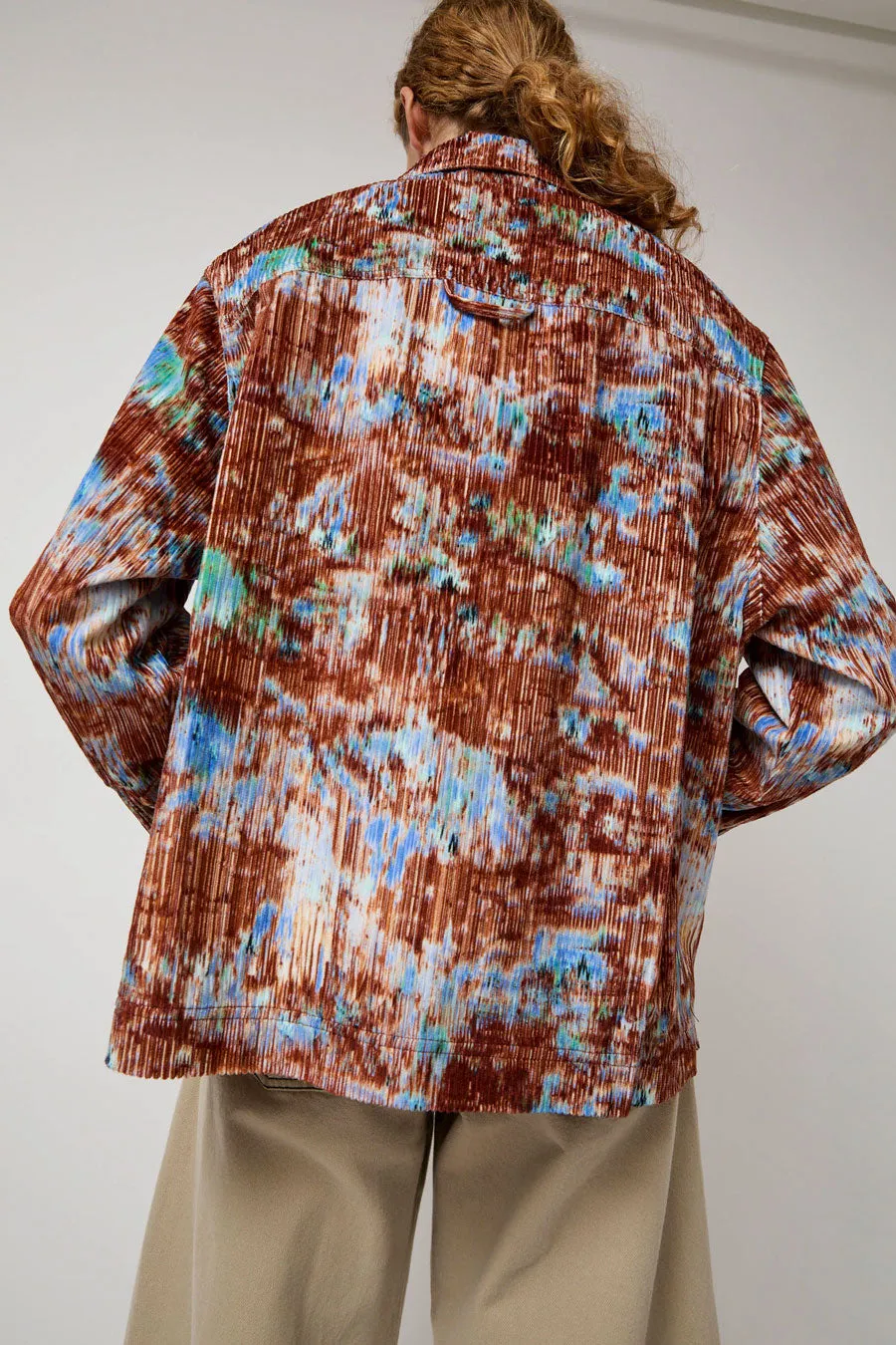 Henrik Vibskov Field Shirt in Brown Hay Field sold by No. 6 product image thumbnail 5