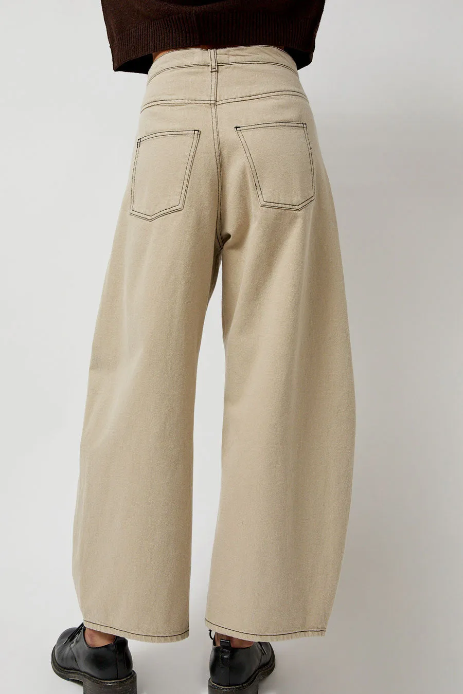Henrik Vibskov Shade Denim Pants in Tan sold by No. 6 product image thumbnail 2