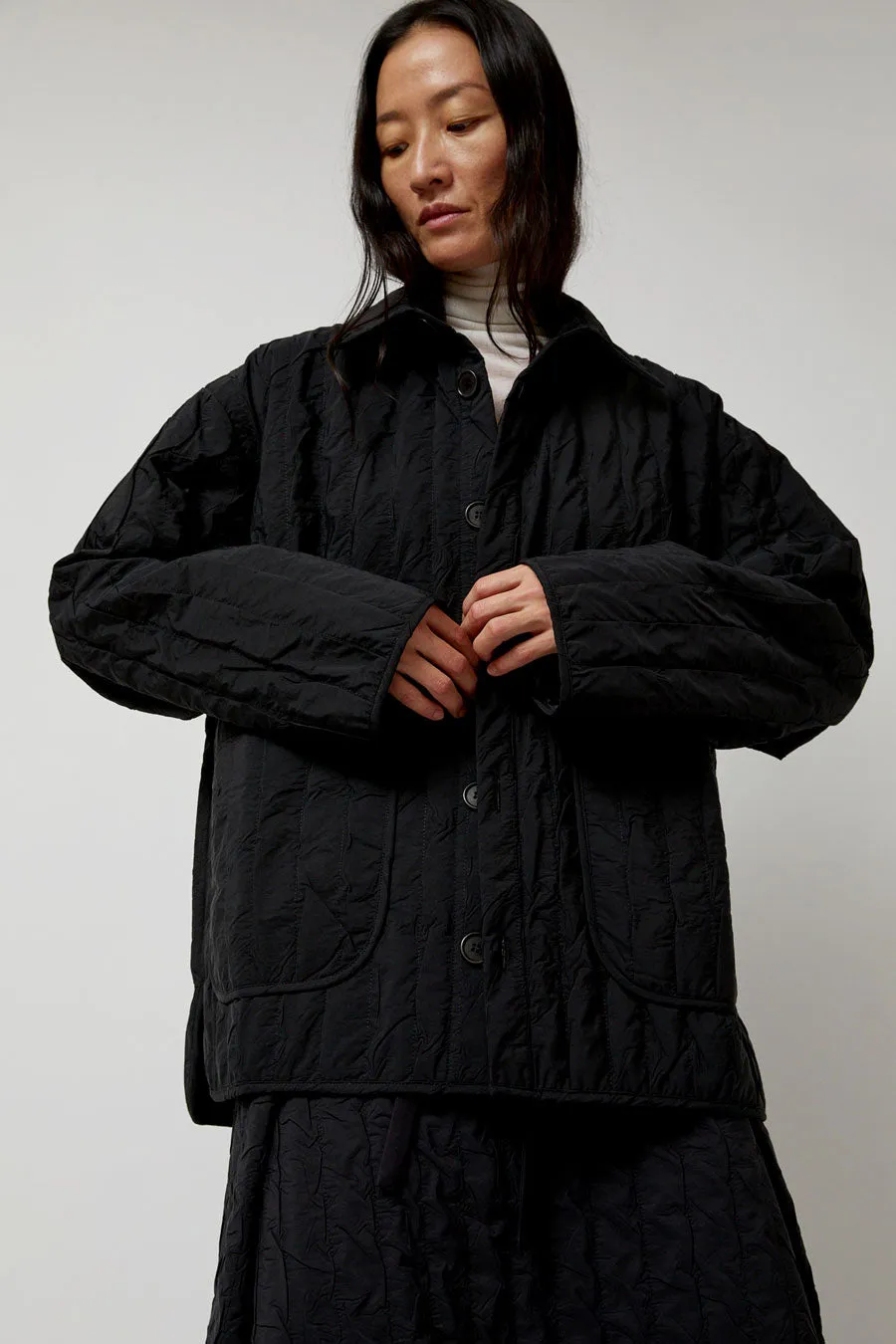 Henrik Vibskov Wheel Jacket in Black sold by No. 6 product image thumbnail 3