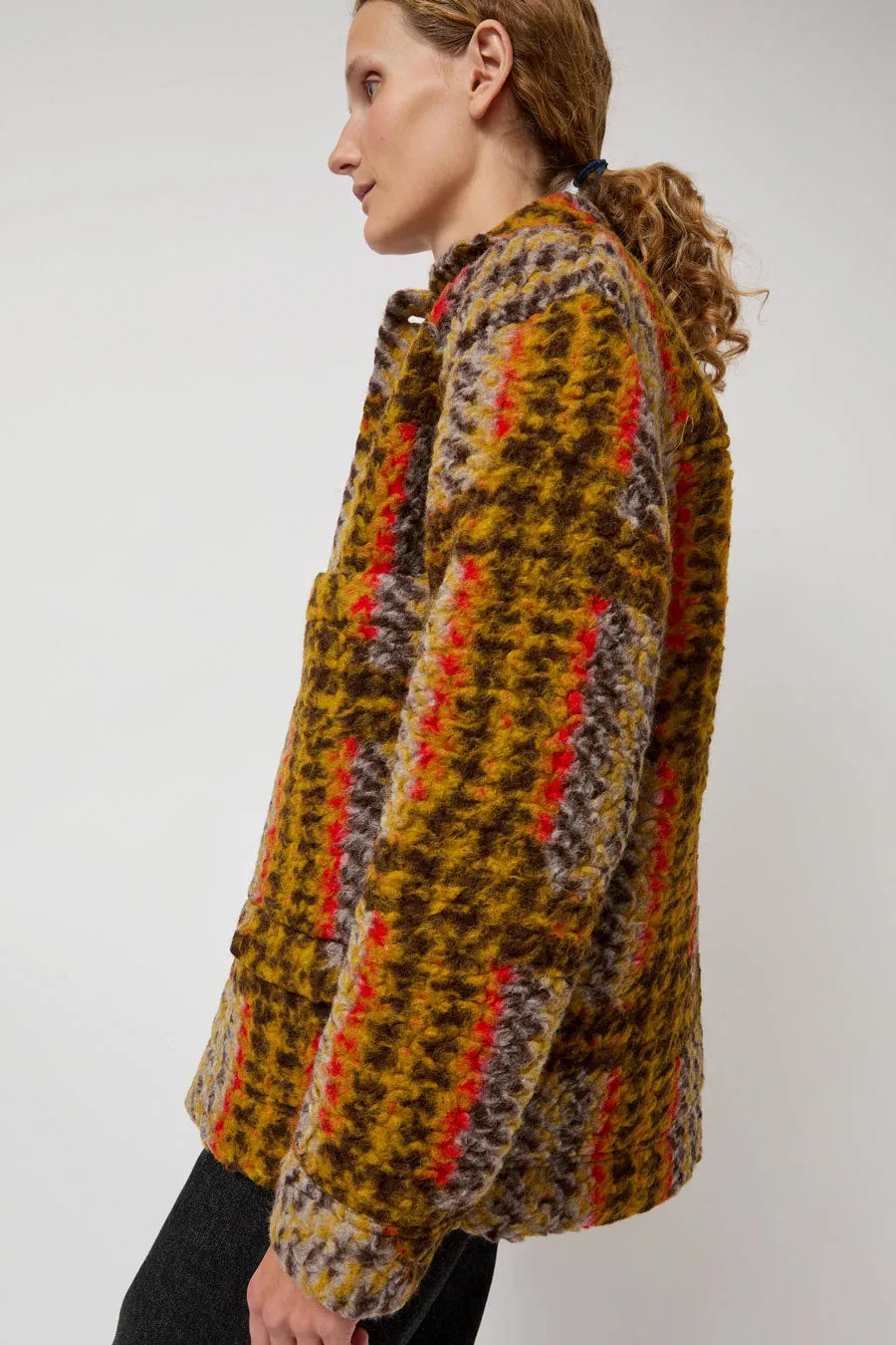 Henrik Vibskov Lamington Jacket in Multicolored Check sold by No. 6 product image thumbnail 3