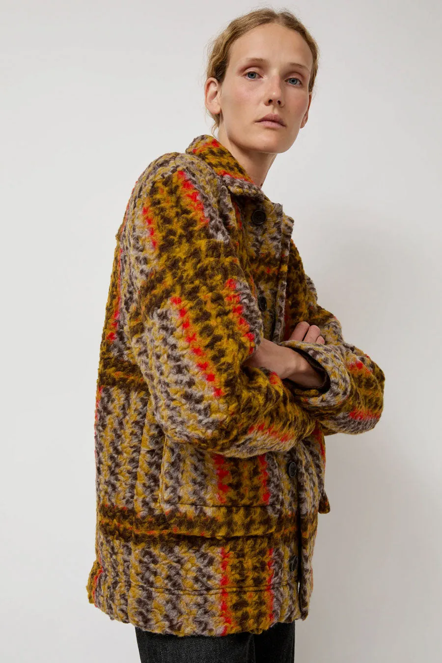 Henrik Vibskov Lamington Jacket in Multicolored Check sold by No. 6 product image thumbnail 4