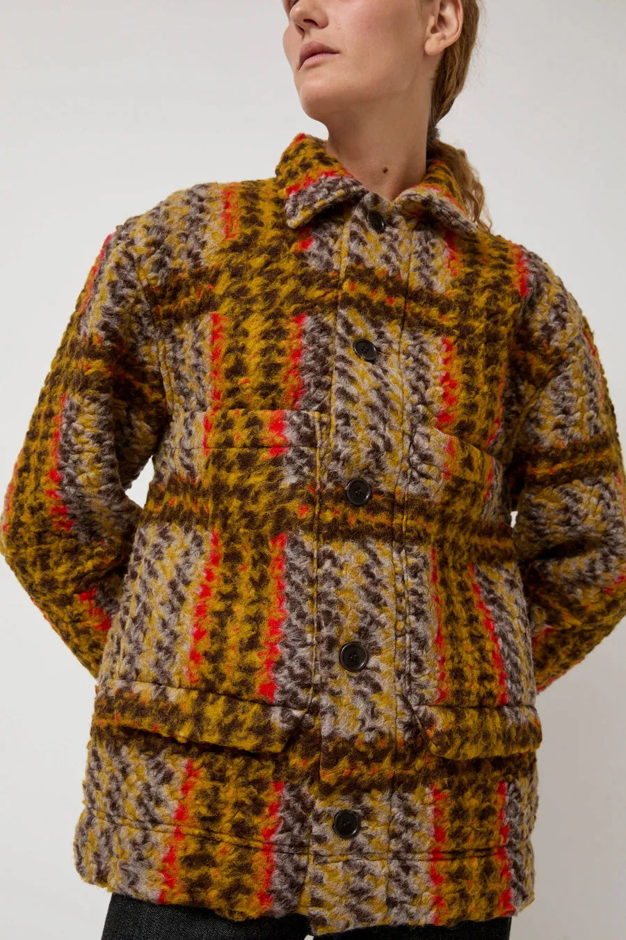 Henrik Vibskov Lamington Jacket in Multicolored Check sold by No. 6 product image thumbnail 2