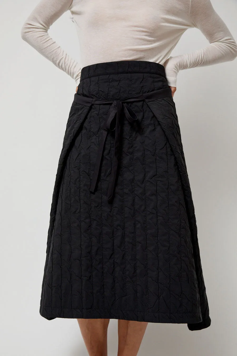 Henrik Vibskov Bind Skirt in Black sold by No. 6 product image thumbnail 2