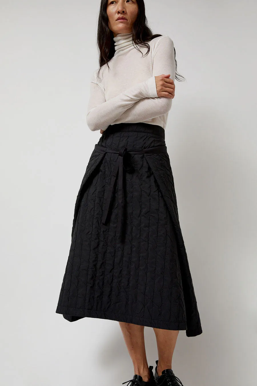Henrik Vibskov Bind Skirt in Black sold by No. 6