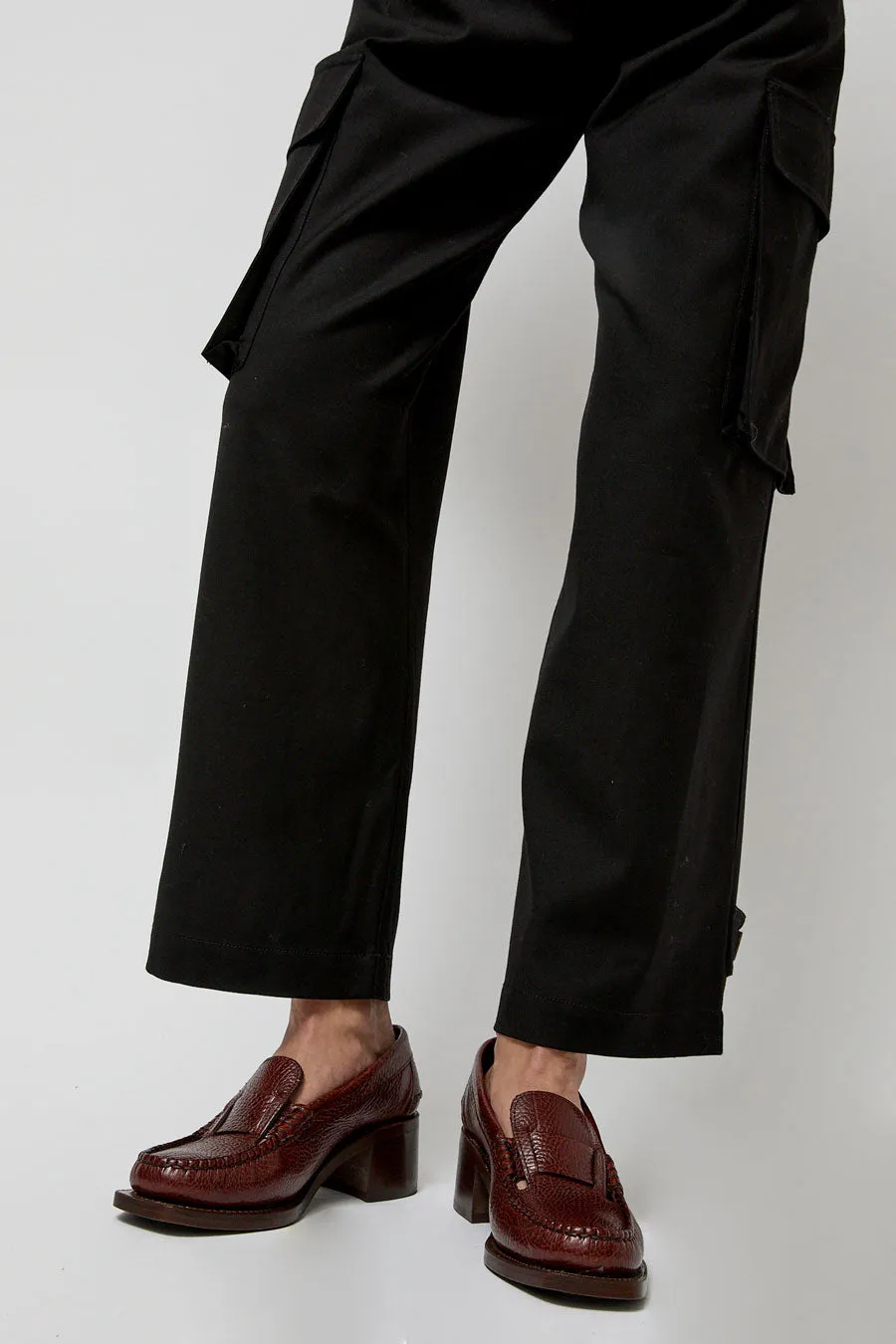 Hereu Sineu Heeled Grainy in Cognac sold by No. 6 product image thumbnail 2