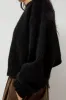 Atelier Delphine Balloon Sleeve Sweater in Black sold by No. 6
