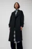 épingler Trigonal Fall Coat in Charcoal sold by No. 6