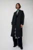 épingler Trigonal Fall Coat in Charcoal sold by No. 6