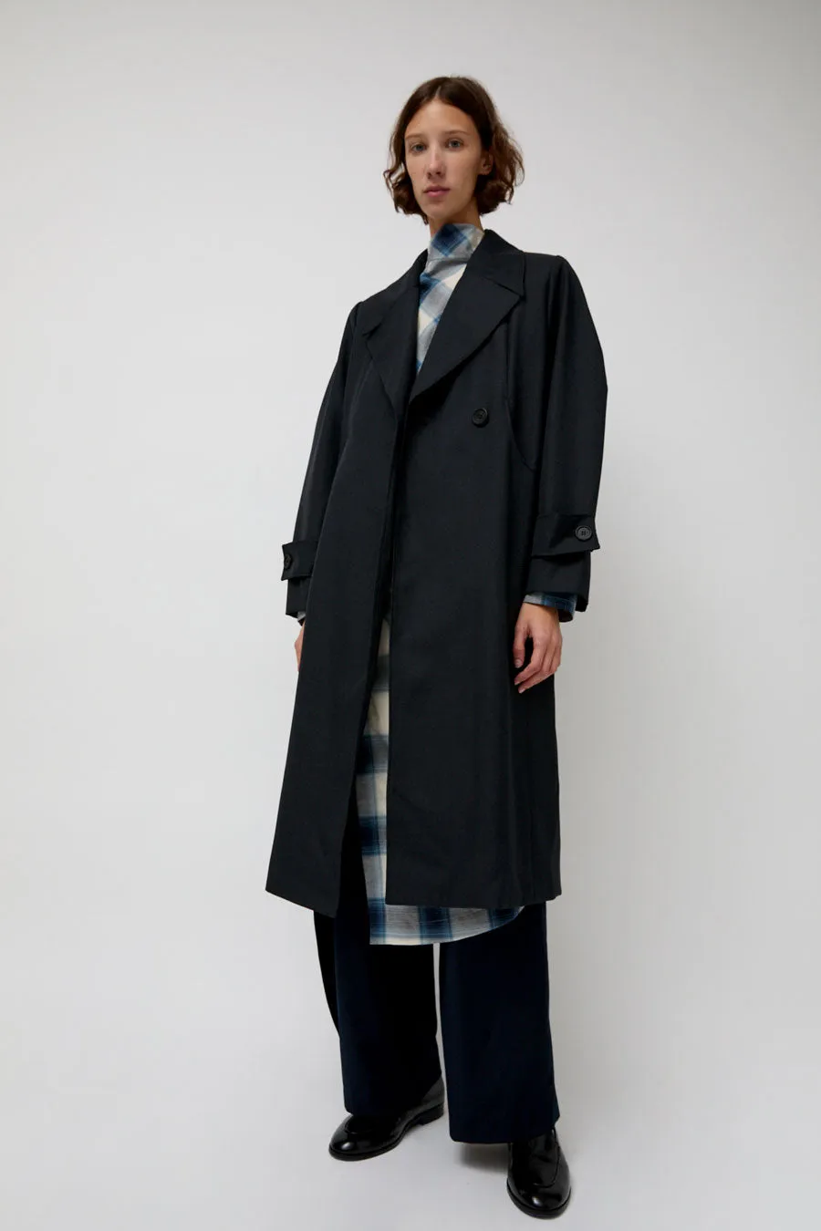 épingler Trigonal Fall Coat in Charcoal sold by No. 6 product image thumbnail 3
