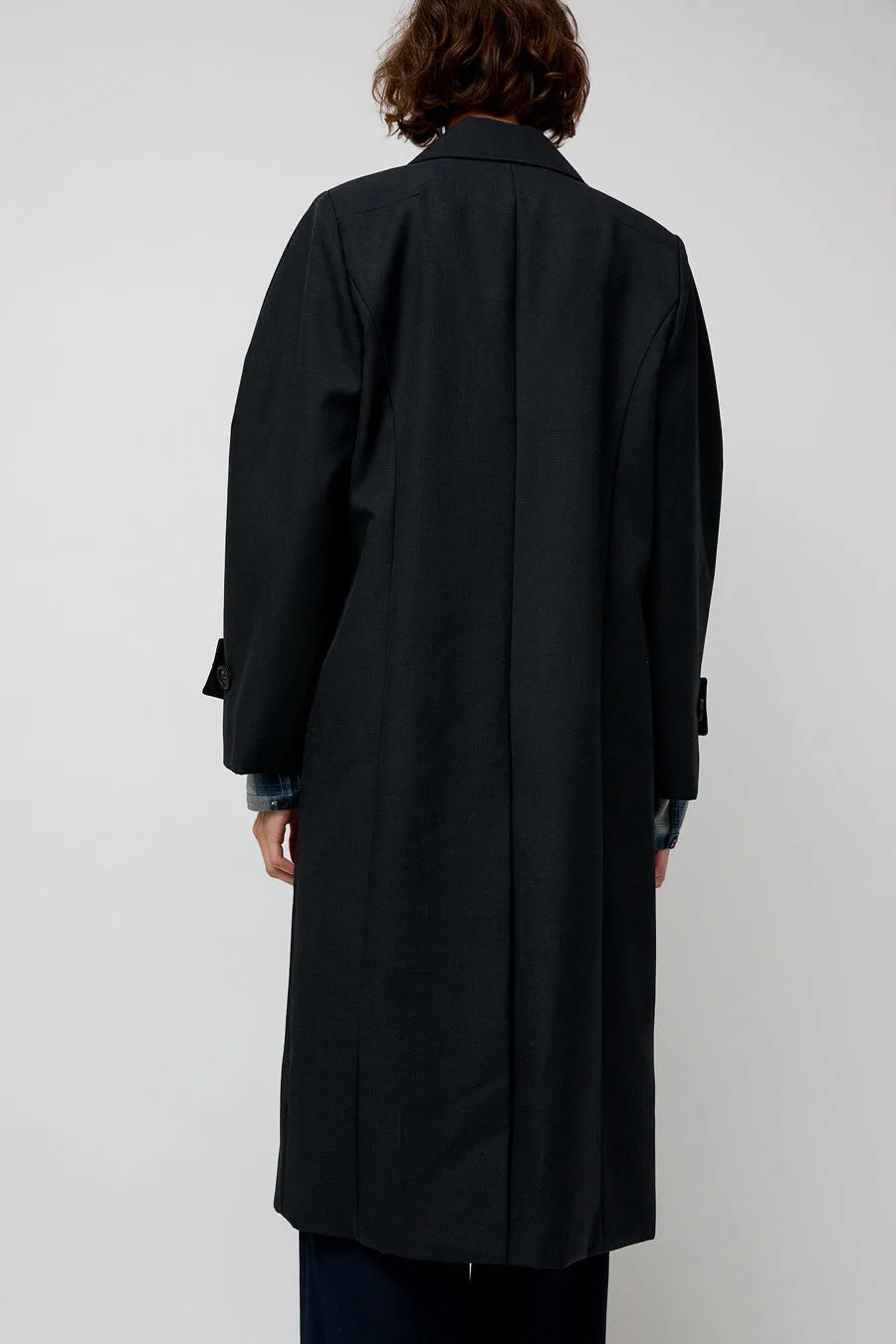 épingler Trigonal Fall Coat in Charcoal sold by No. 6 product image thumbnail 4