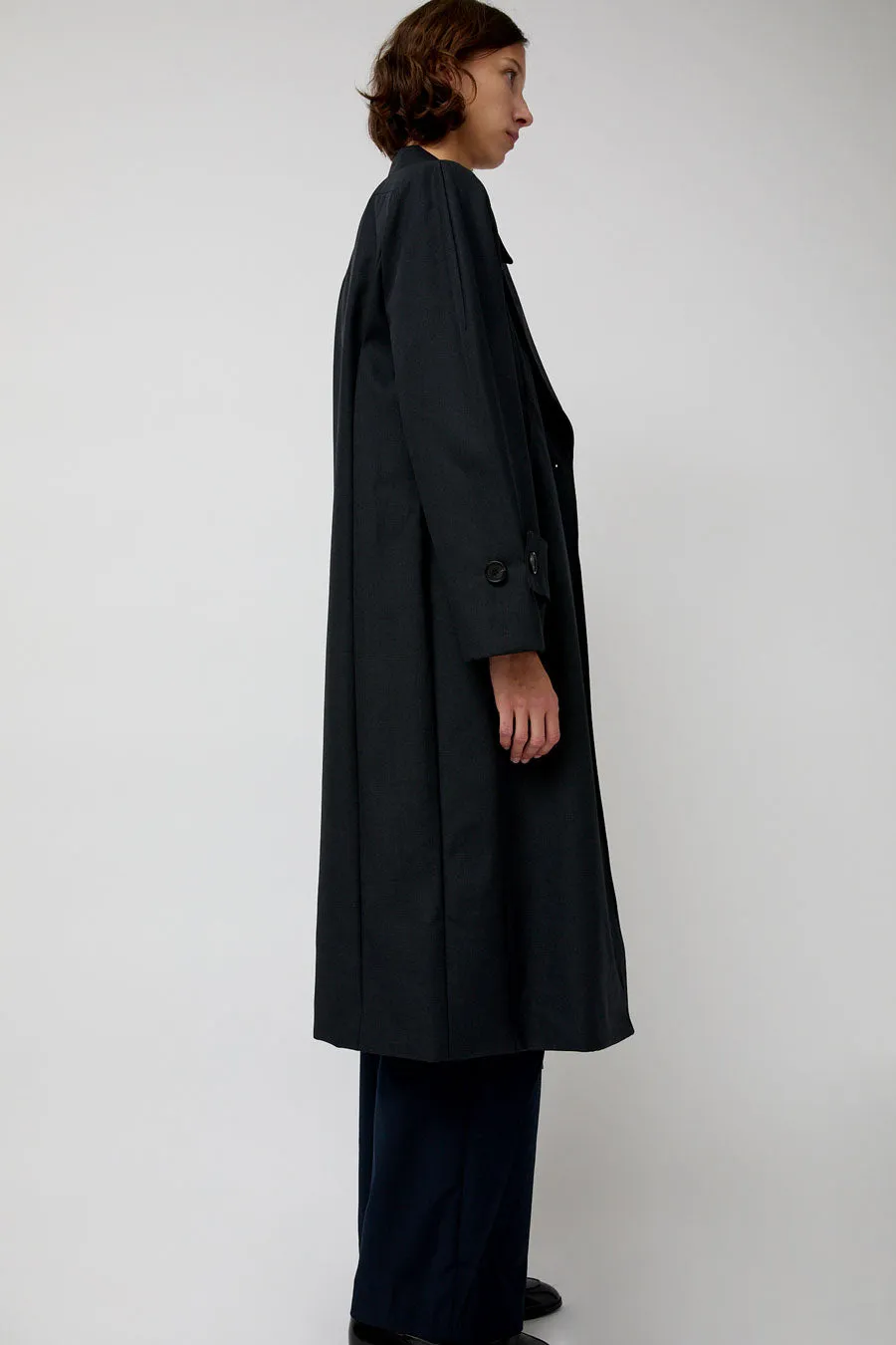 épingler Trigonal Fall Coat in Charcoal sold by No. 6 product image thumbnail 5
