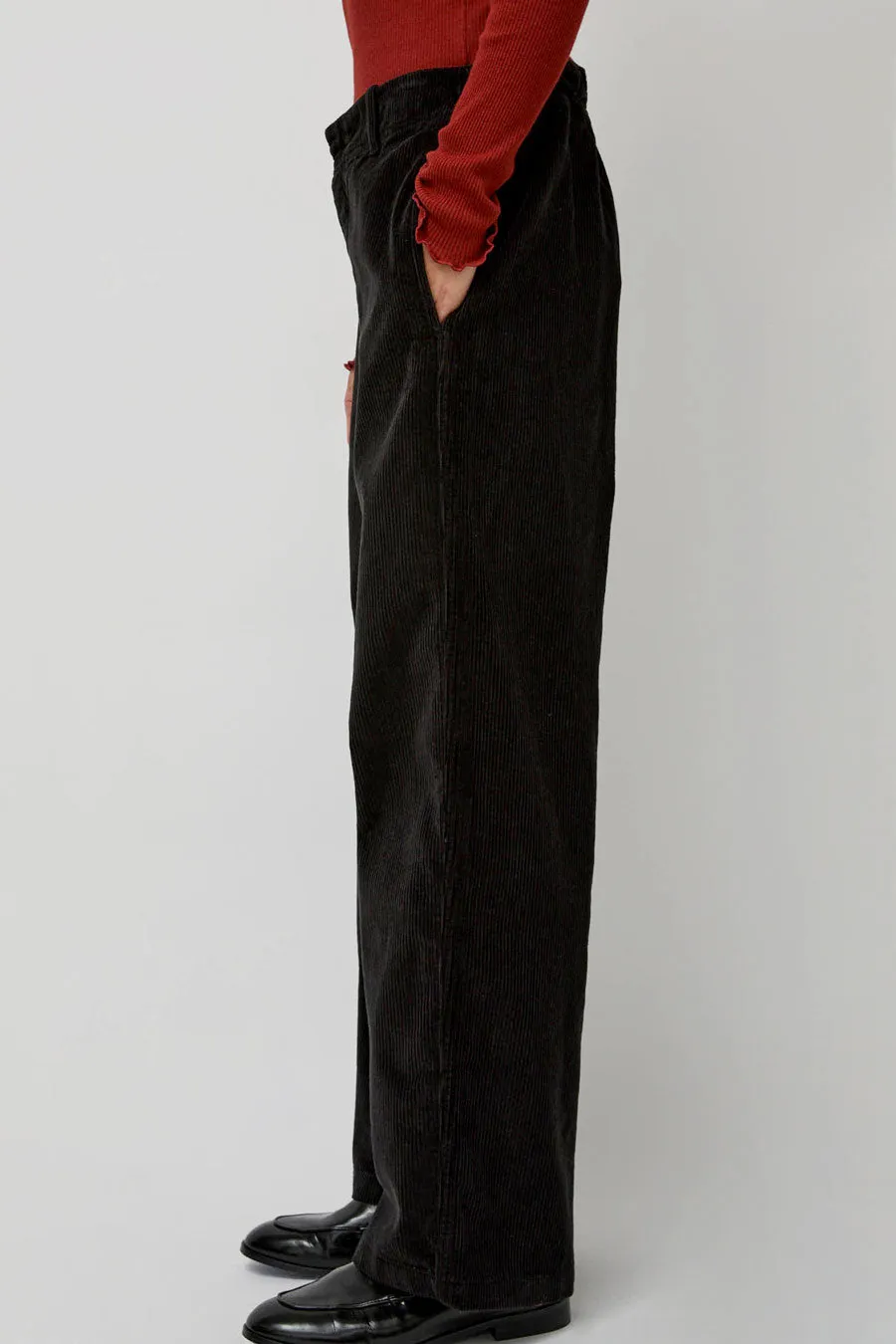 Baserange Altru Pants in Black Corduroy sold by No. 6 product image thumbnail 3