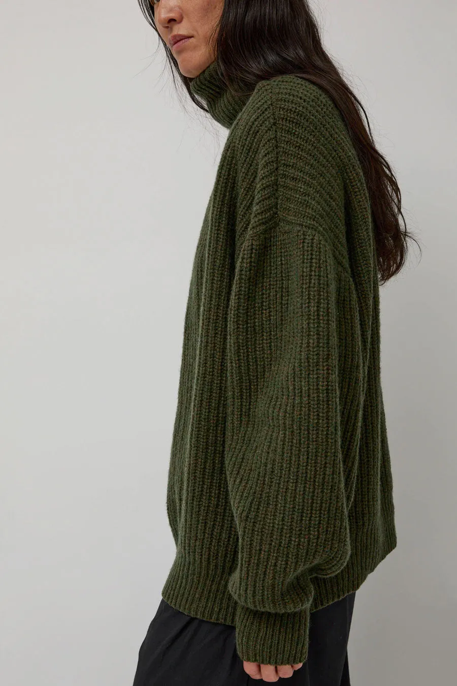Baserange Mea Turtleneck in Forest sold by No. 6 product image thumbnail 4