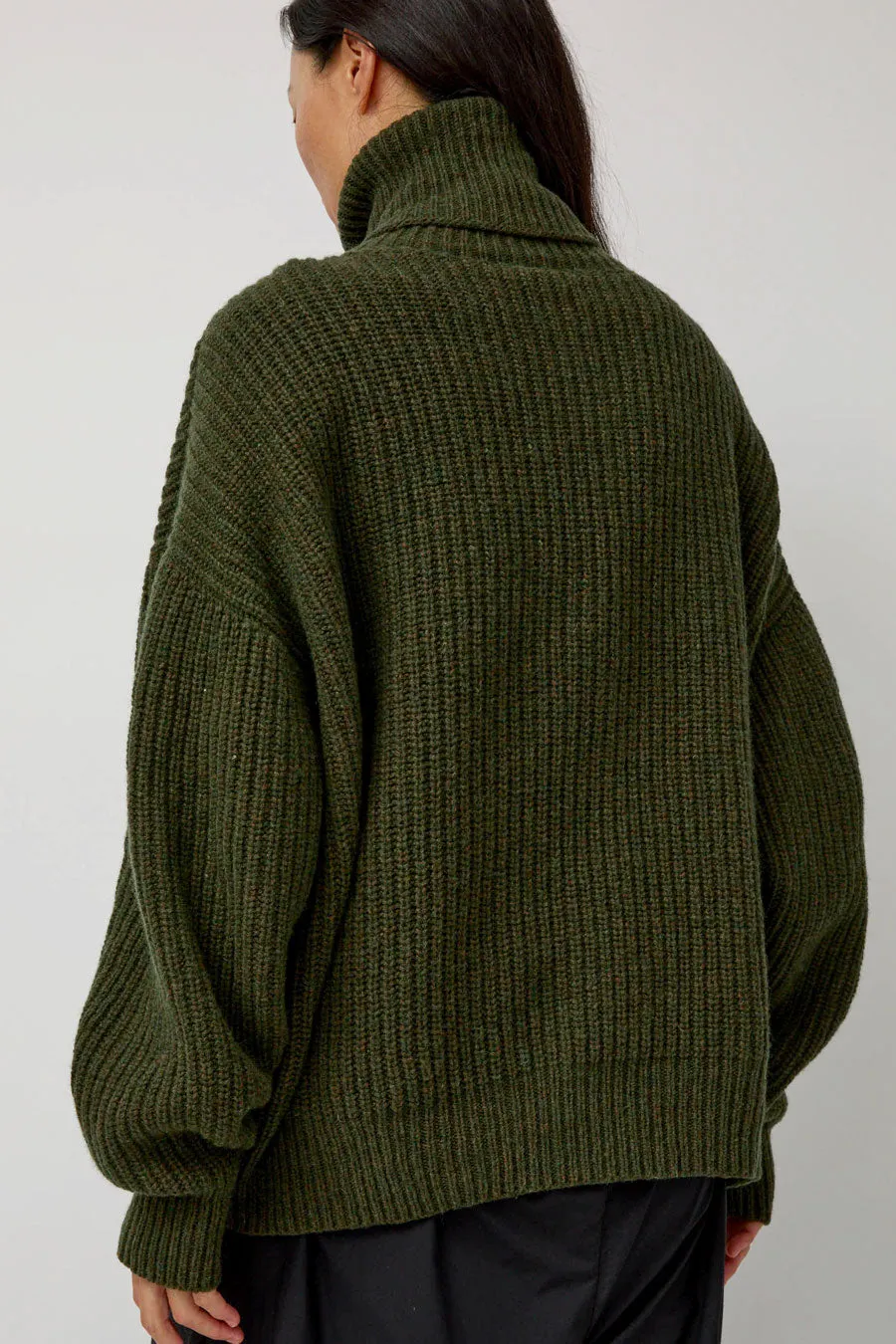 Baserange Mea Turtleneck in Forest sold by No. 6 product image thumbnail 2