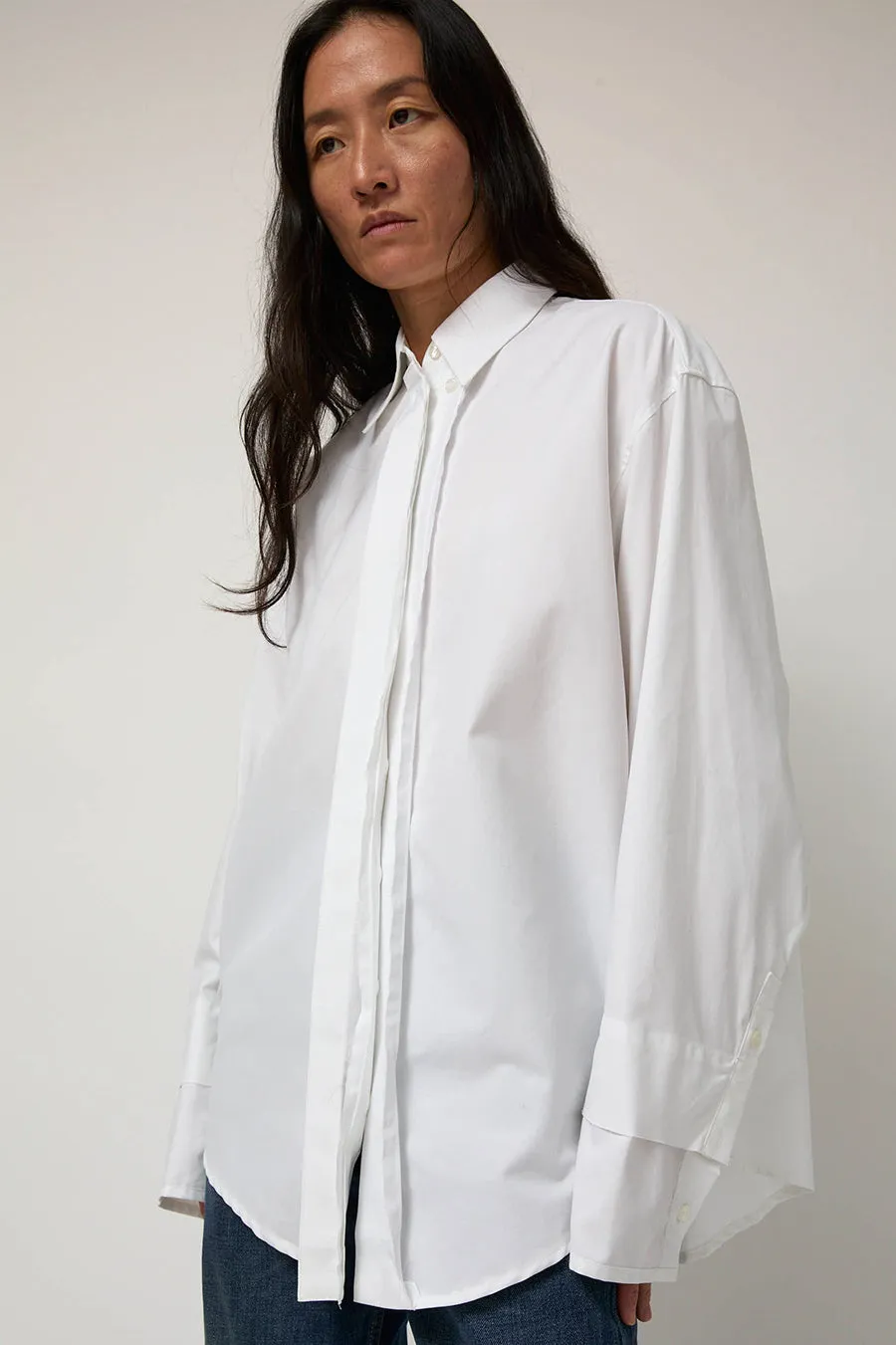 Façon Jacmin Carelia Ample Shirt in White sold by No. 6 product image thumbnail 3