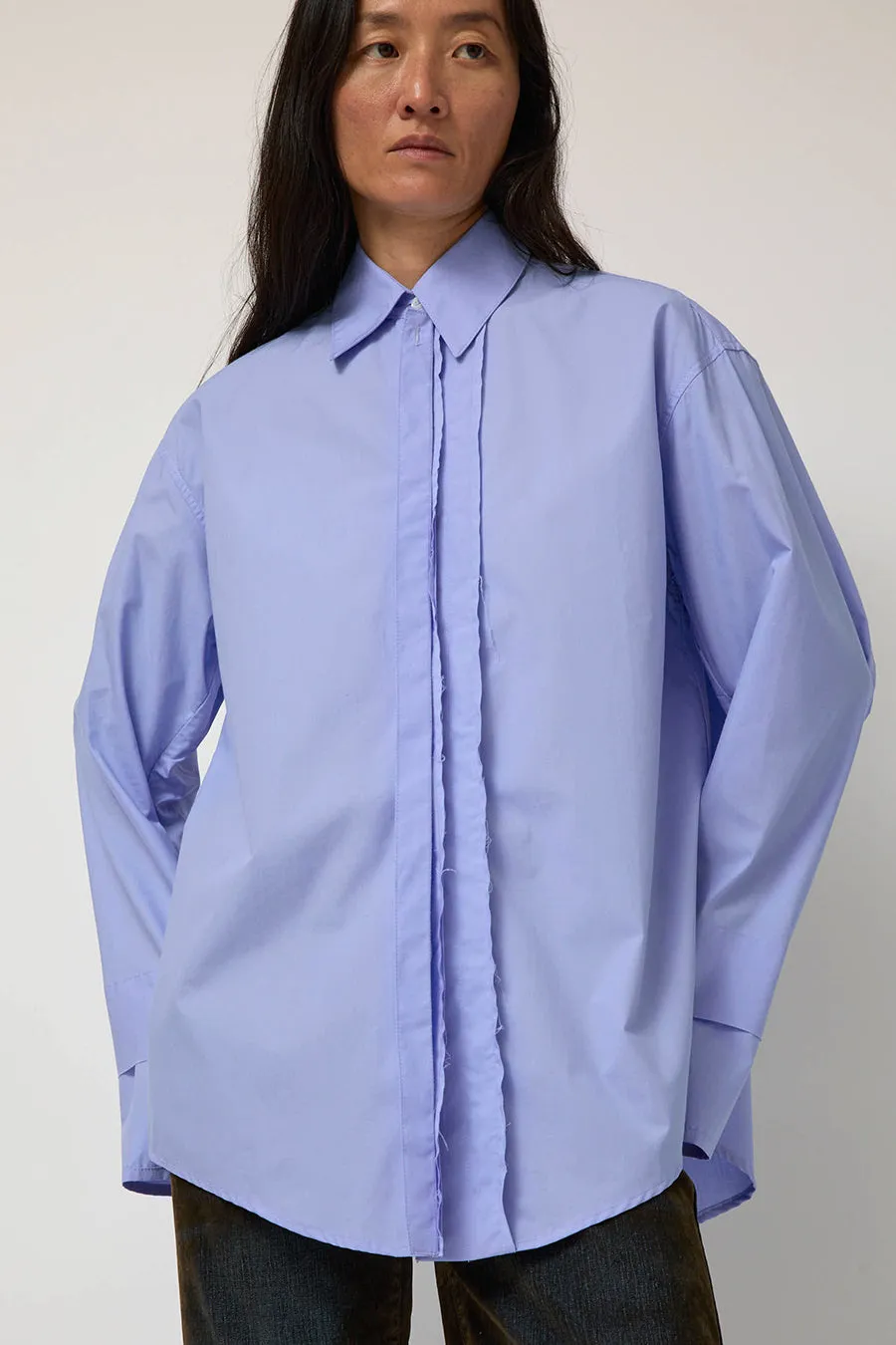 Façon Jacmin Carelia Ample Shirt in Blue sold by No. 6