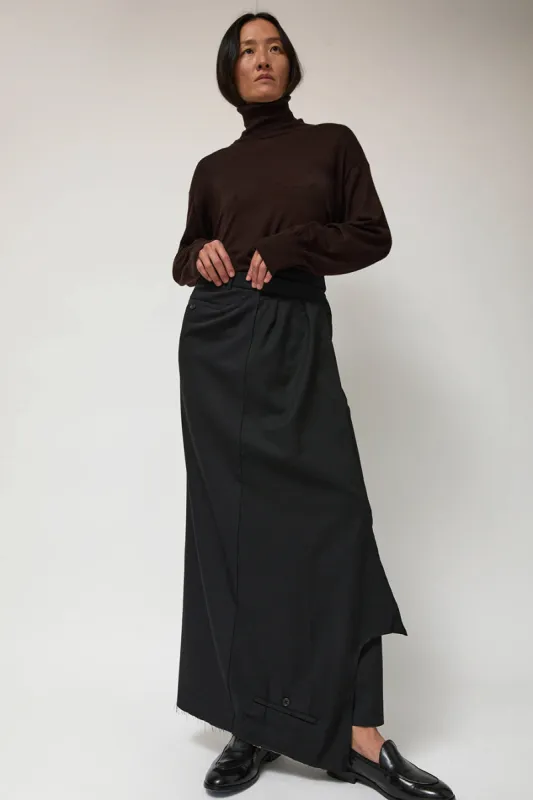 Façon Jacmin Jellie Pareo Skirt in Upcycled Tailoring sold by No. 6