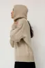 &Daughter Plain Hood in Beige sold by No. 6