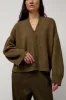 Boboutic Climbing Flax Cardigan in Olive sold by No. 6
