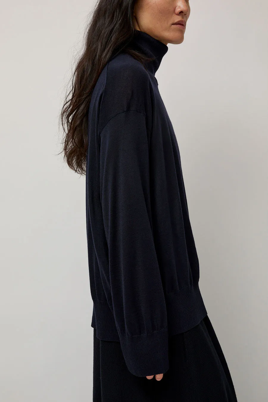 Boboutic La Base Turtleneck in Navy sold by No. 6 product image thumbnail 4