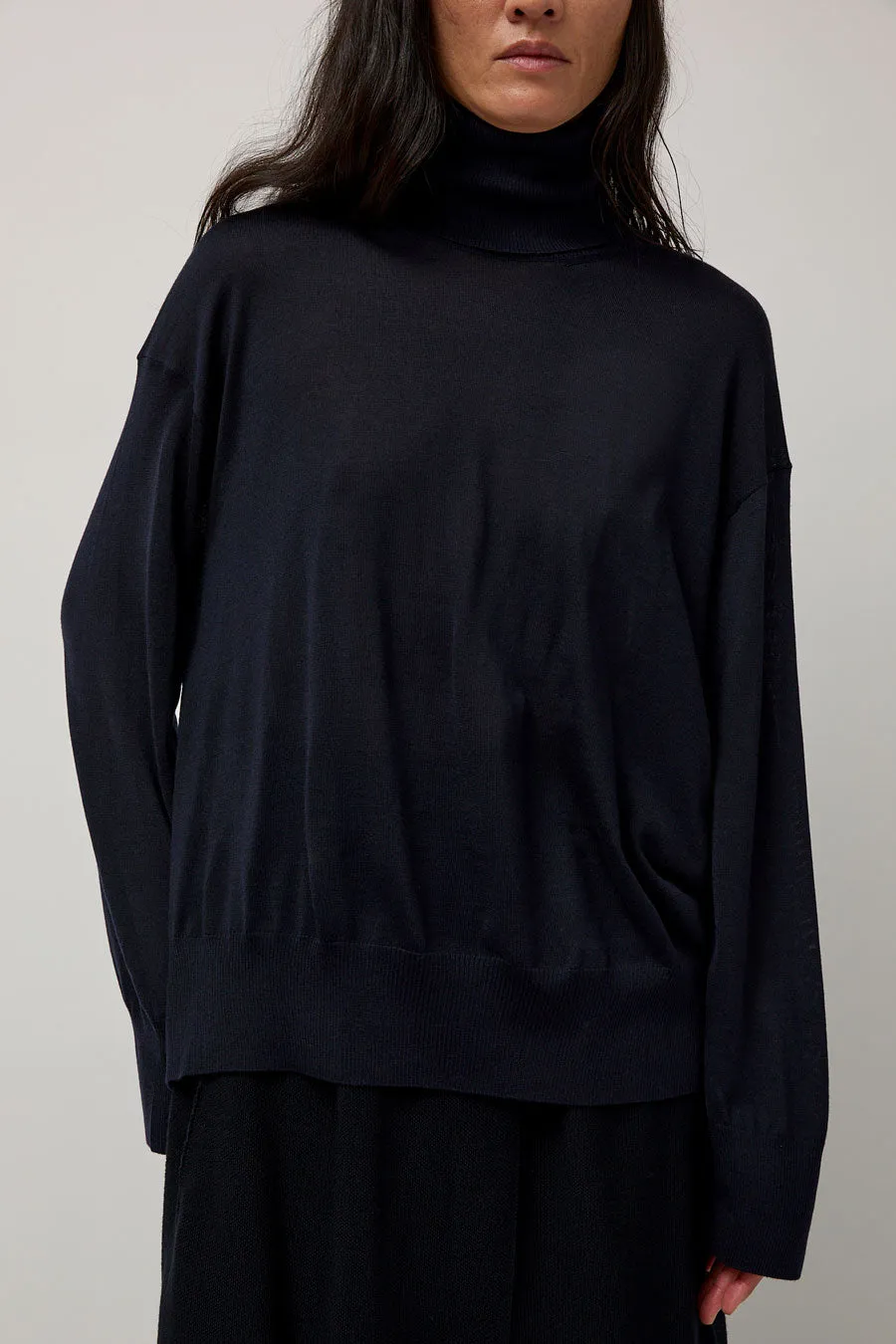 Boboutic La Base Turtleneck in Navy sold by No. 6 product image thumbnail 3