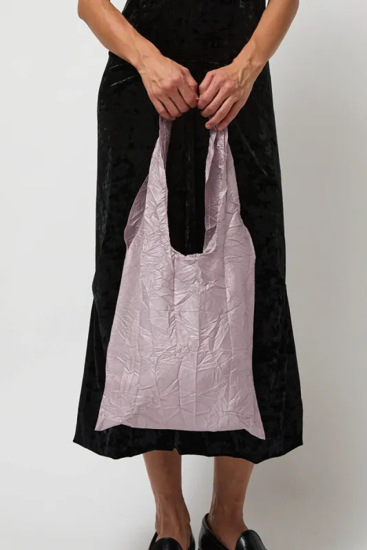 Anggae Gelato Wrinkle Fabric Bag in Pink made by No. 6