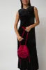 Anggae Satin Mini Ball Bag in Pink sold by No. 6