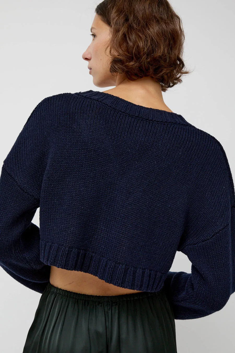 Ciao Lucia Bruna Cardigan in Navy sold by No. 6 product image thumbnail 5
