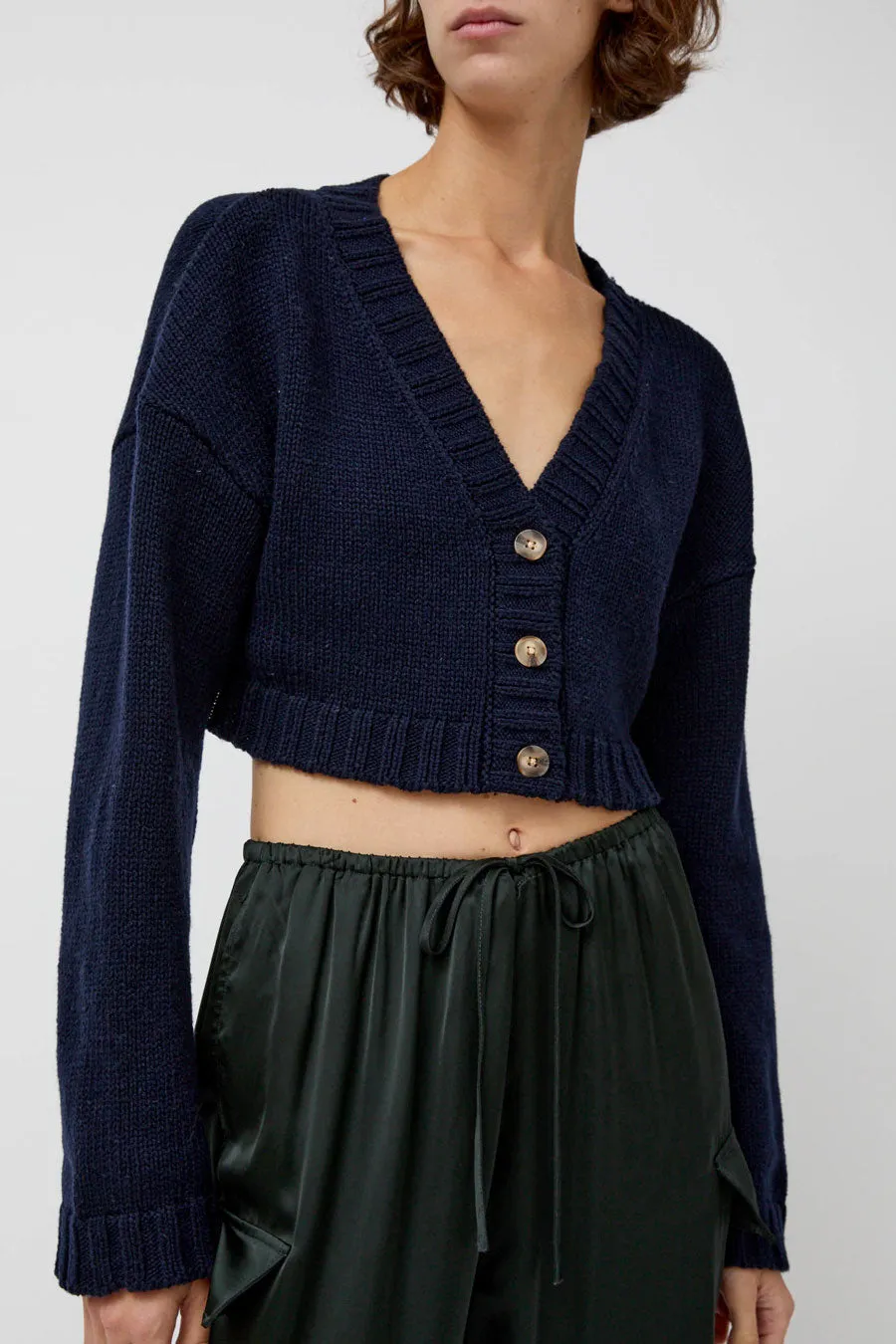 Ciao Lucia Bruna Cardigan in Navy sold by No. 6 product image thumbnail 3
