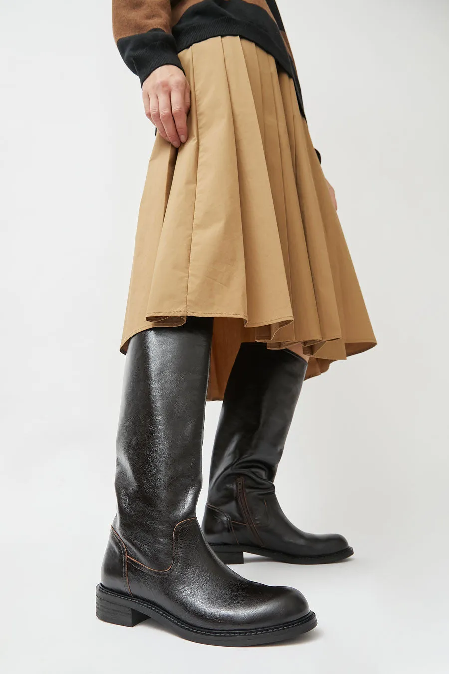 No.6 Knee High Roper Boot in Espresso sold by No. 6