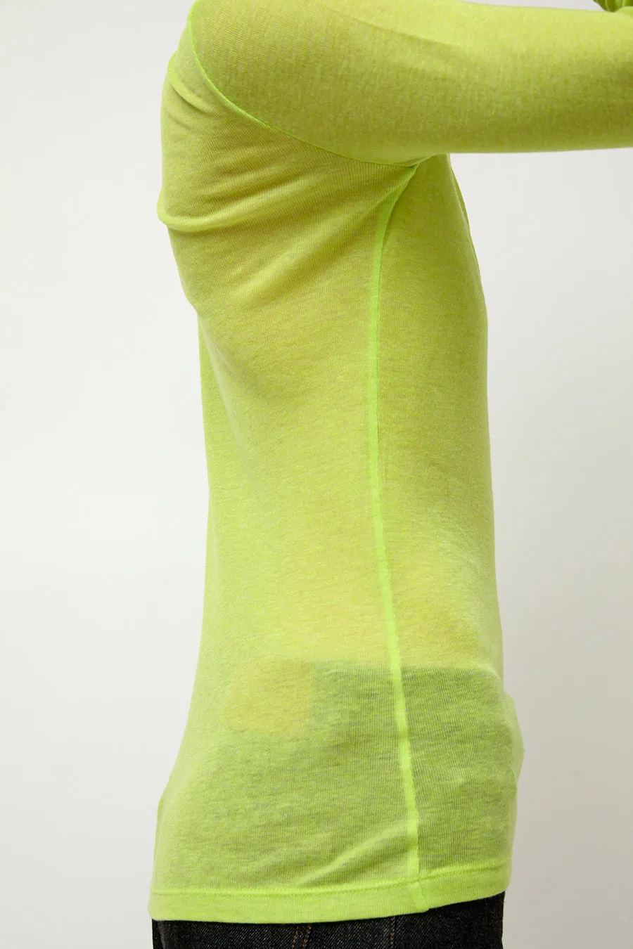 Sayaka Davis Sheer Long Sleeve in Wasabi sold by No. 6 product image thumbnail 3