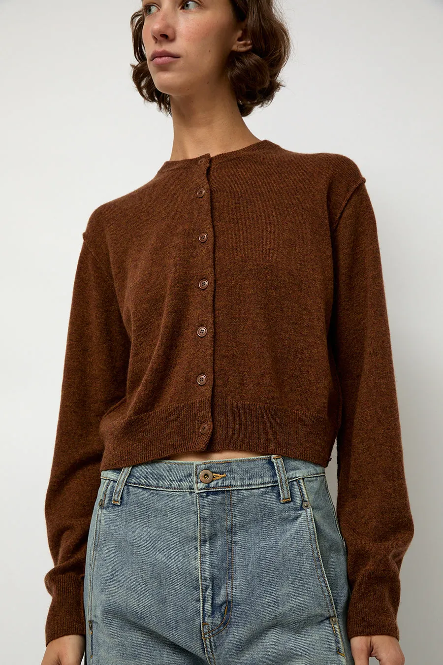 Sayaka Davis Compact Cardigan in Spices sold by No. 6