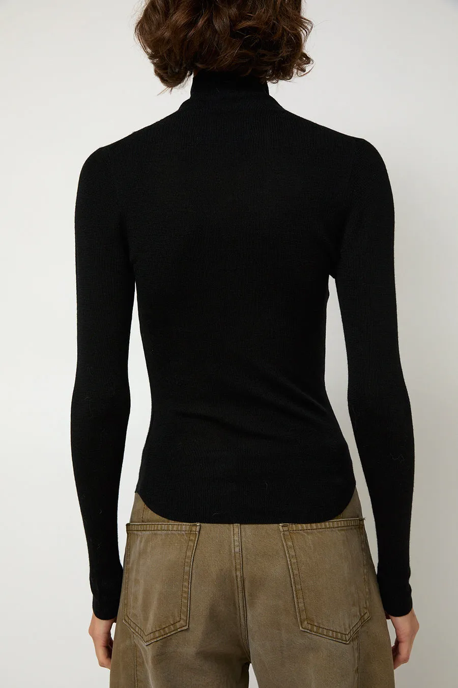 Sayaka Davis Ribbed High Neck in Black sold by No. 6 product image thumbnail 5