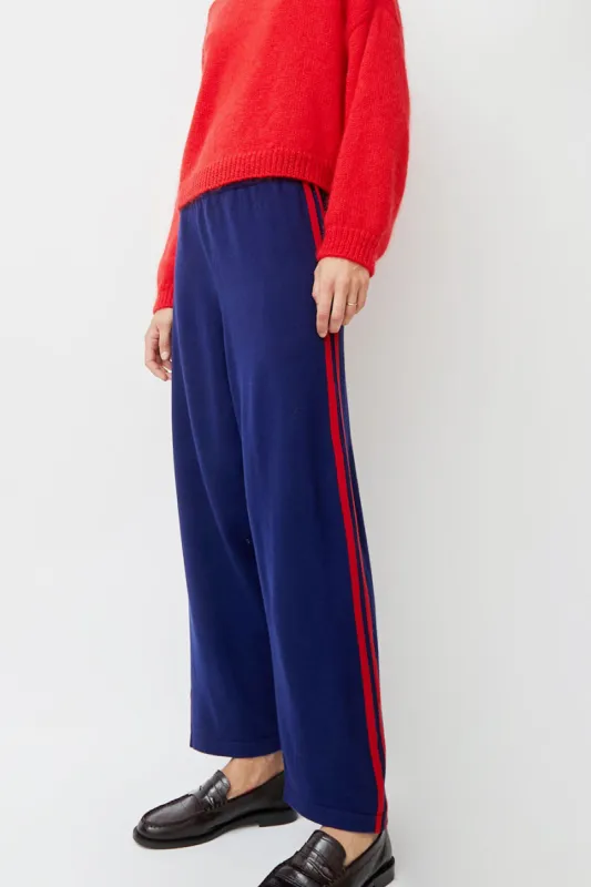 CORDERA Merino Wool Pants in Midnight Blue sold by No. 6