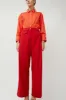 CORDERA Tailoring Pocket Pants in Red sold by No. 6