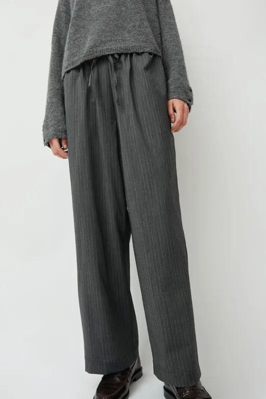 CORDERA Classic Striped Pants in Grey sold by No. 6