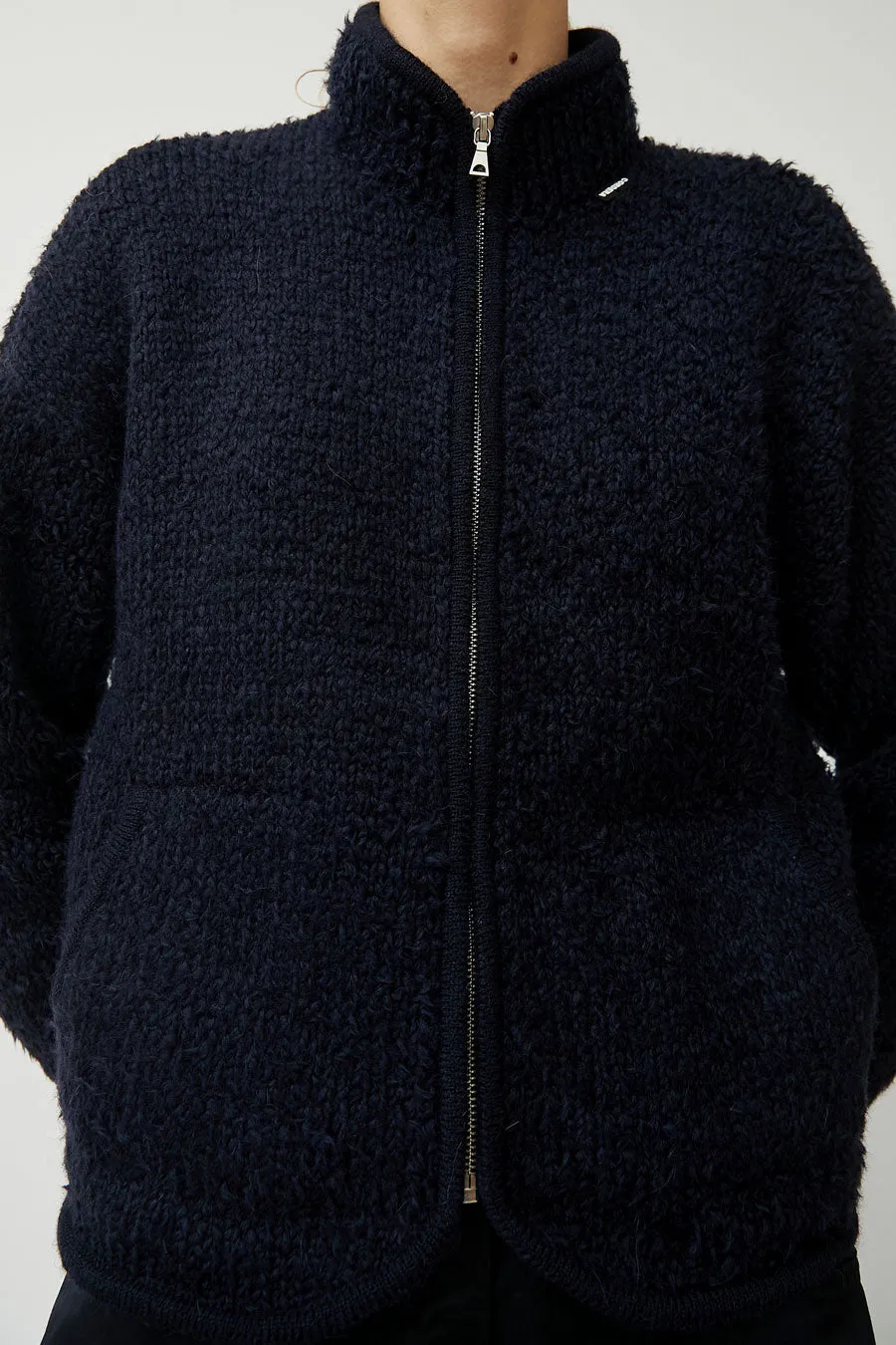 CORDERA Teddy Jacket in Navy sold by No. 6 product image thumbnail 3