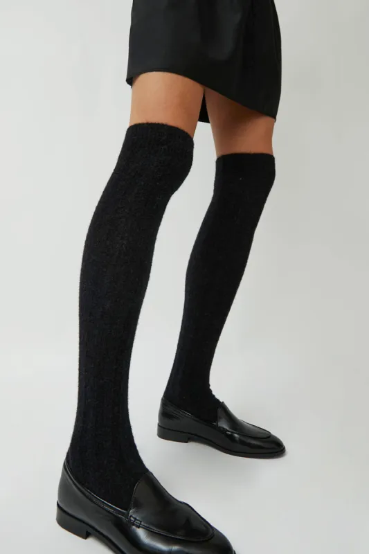 RUS Scala Socks in Black sold by No. 6